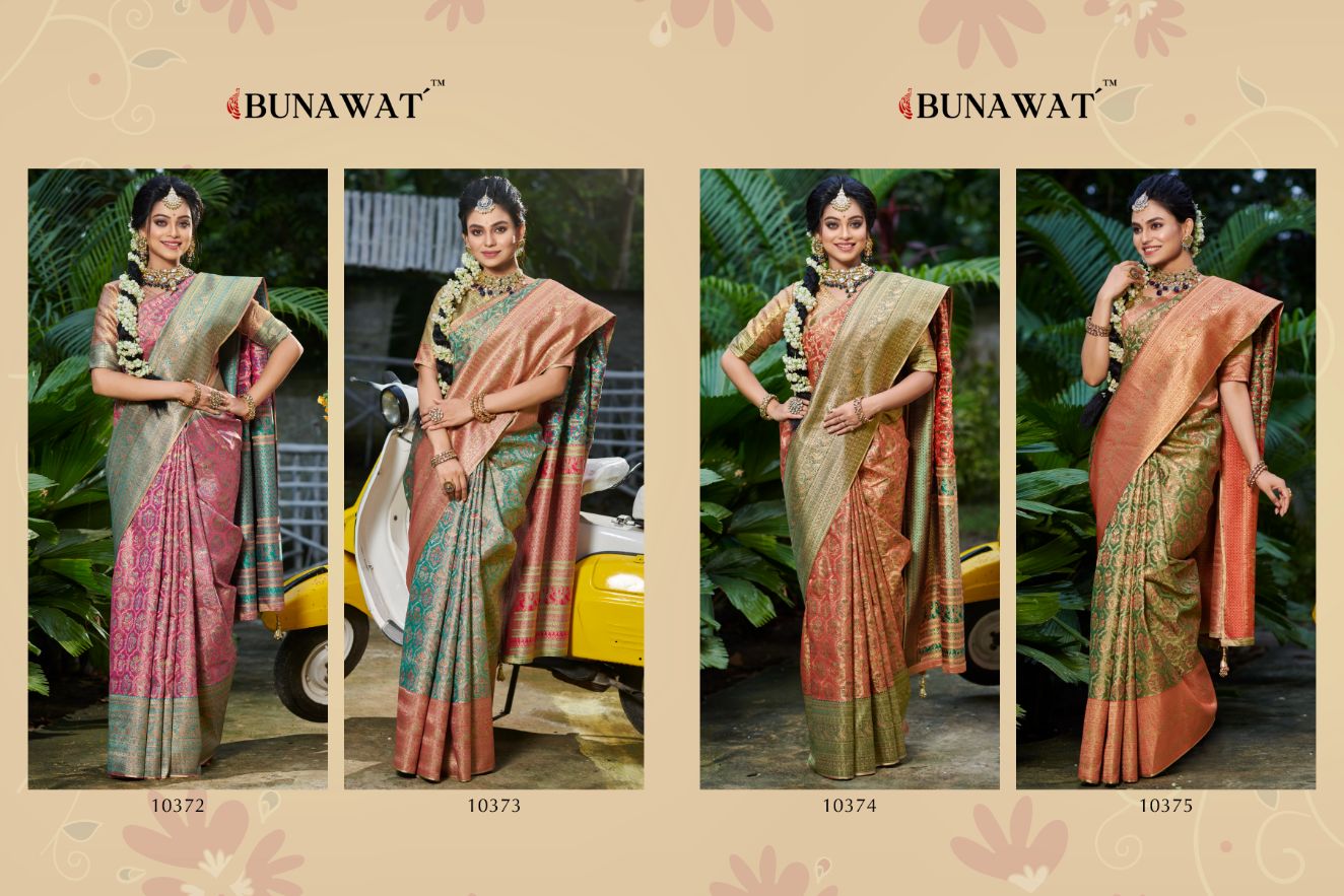 Bunawat Kanaklata Silk Wedding Sarees Catalog
